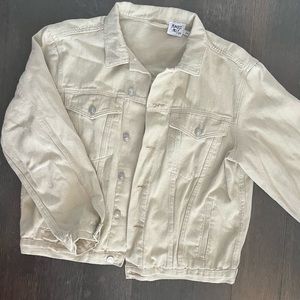 Princess Polly Beige Denim Jacket